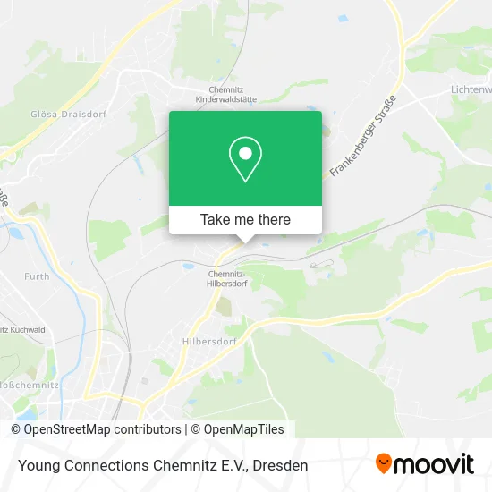 Карта Young Connections Chemnitz E.V.