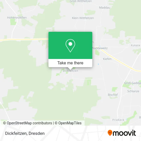 Карта Dickfeitzen