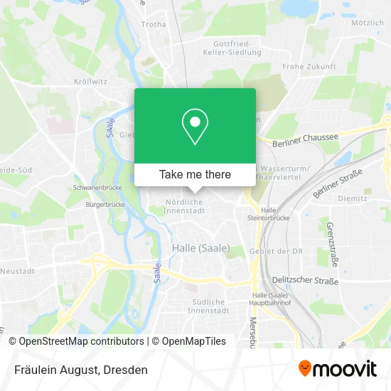 Карта Fräulein August