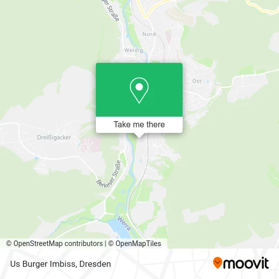 Карта Us Burger Imbiss
