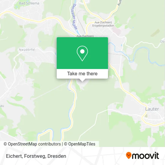 Карта Eichert, Forstweg