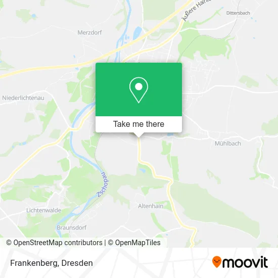 Карта Frankenberg