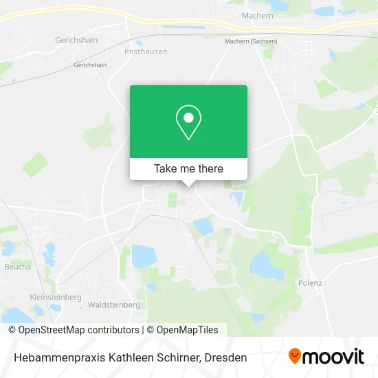 Карта Hebammenpraxis Kathleen Schirner