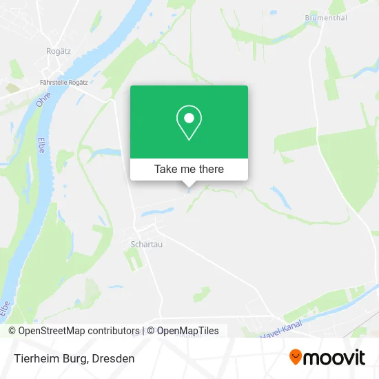 Карта Tierheim Burg