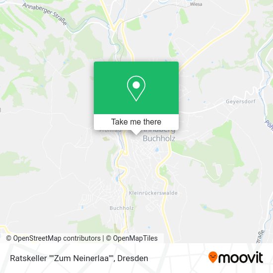 Карта Ratskeller ""Zum Neinerlaa""