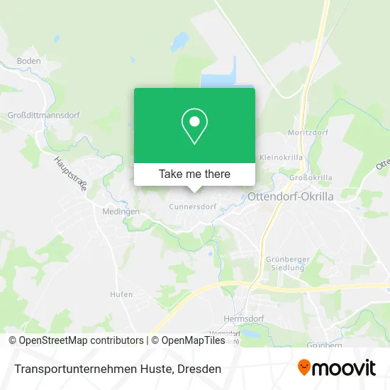 Карта Transportunternehmen Huste