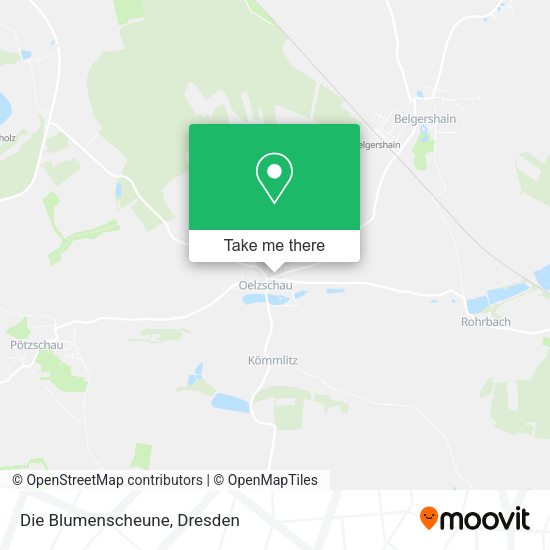 Карта Die Blumenscheune