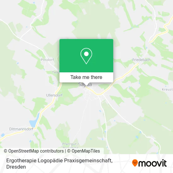 Карта Ergotherapie Logopädie Praxisgemeinschaft