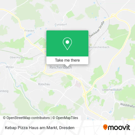 Карта Kebap Pizza Haus am Markt