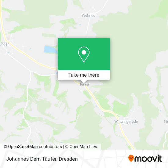 Карта Johannes Dem Täufer