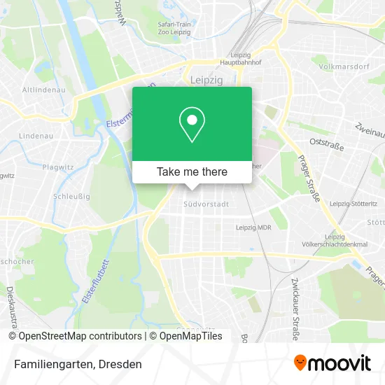Карта Familiengarten