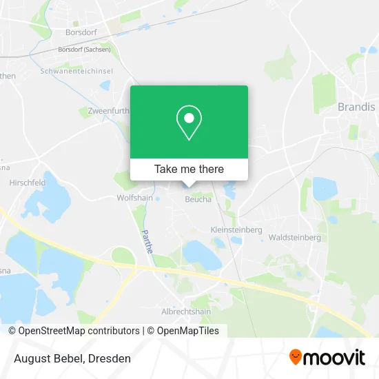 Карта August Bebel