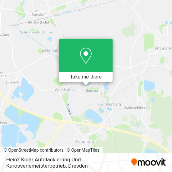 Карта Heinz Kolar Autolackierung Und Karosseriemeisterbetrieb