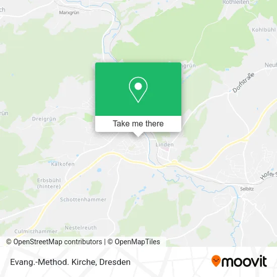 Карта Evang.-Method. Kirche