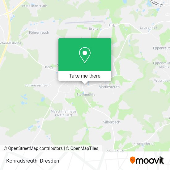 Карта Konradsreuth