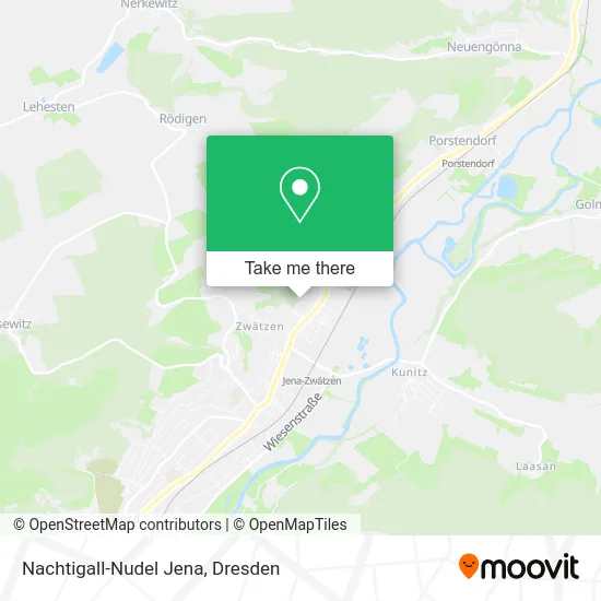 Карта Nachtigall-Nudel Jena