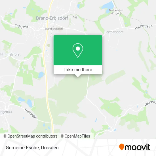 Карта Gemeine Esche