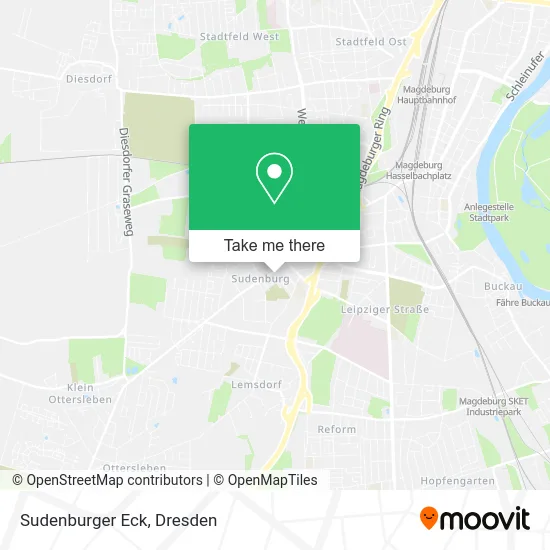 Карта Sudenburger Eck