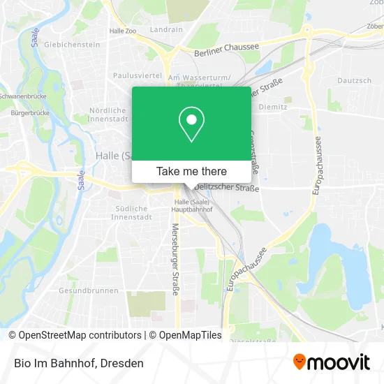Карта Bio Im Bahnhof