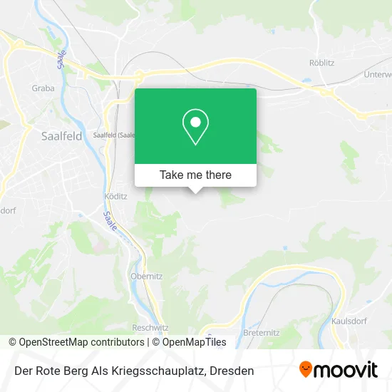 Карта Der Rote Berg Als Kriegsschauplatz