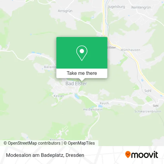 Карта Modesalon am Badeplatz