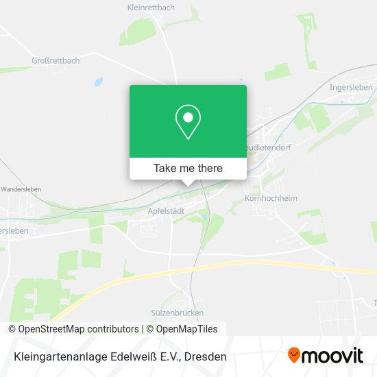 Карта Kleingartenanlage Edelweiß E.V.