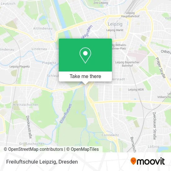 Карта Freiluftschule Leipzig
