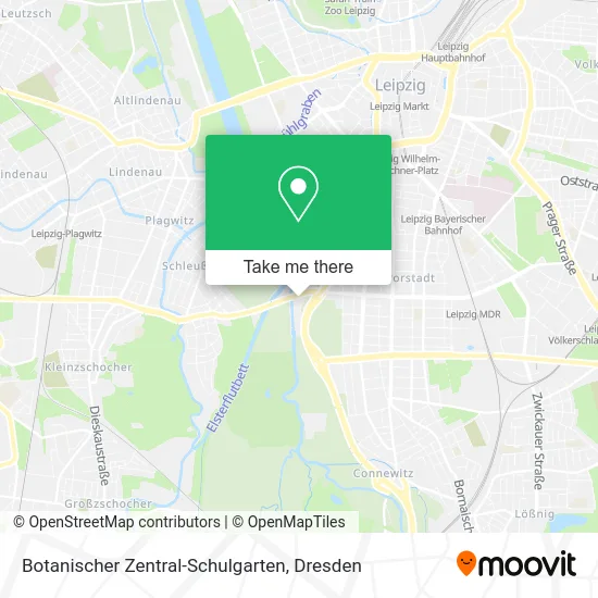 Карта Botanischer Zentral-Schulgarten