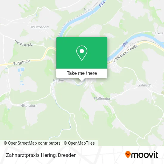Карта Zahnarztpraxis Hering