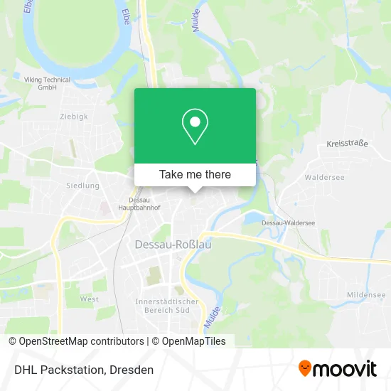 Карта DHL Packstation