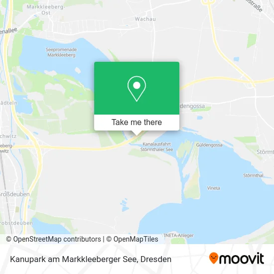 Карта Kanupark am Markkleeberger See