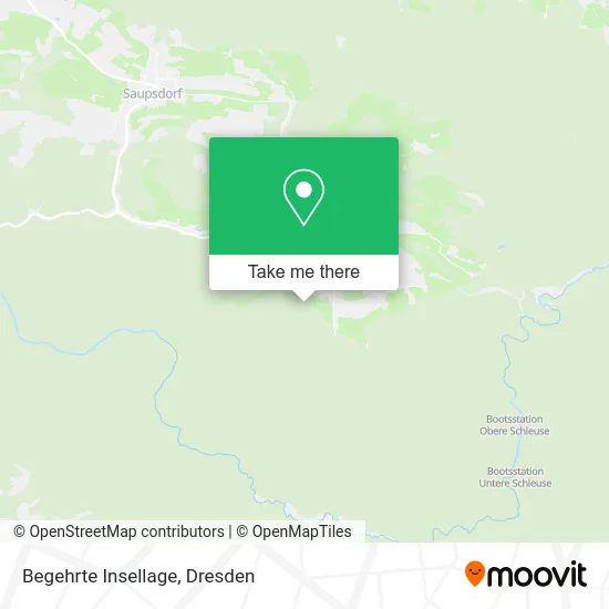 Карта Begehrte Insellage