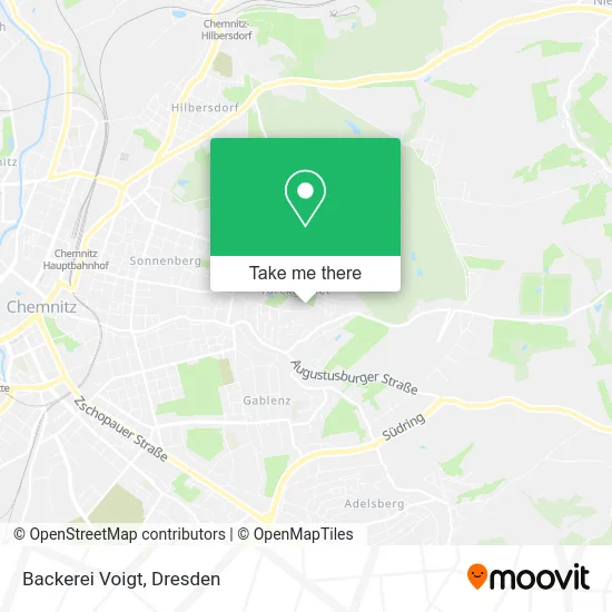 Карта Backerei Voigt