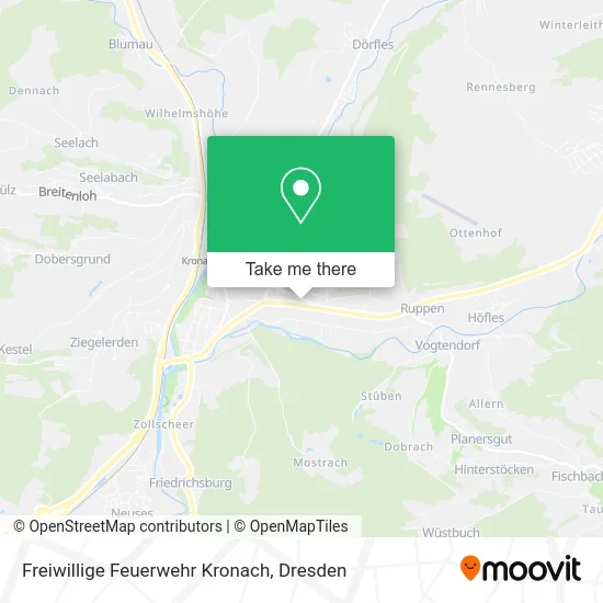 Карта Freiwillige Feuerwehr Kronach