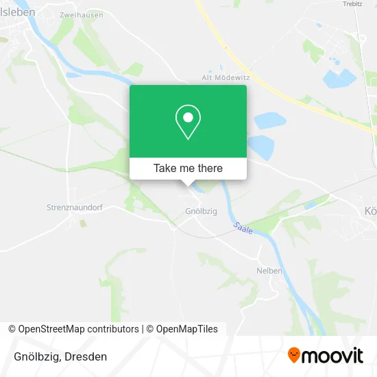 Карта Gnölbzig