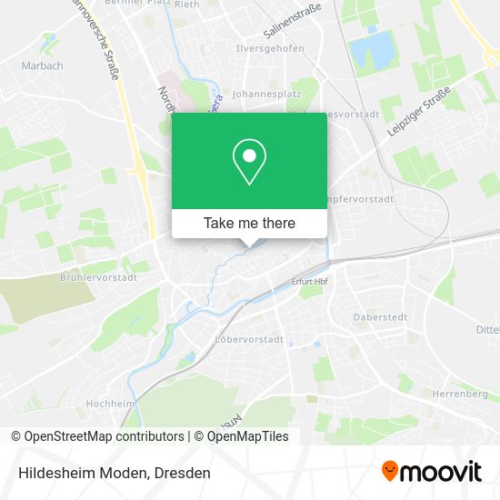 Карта Hildesheim Moden