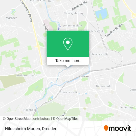Карта Hildesheim Moden