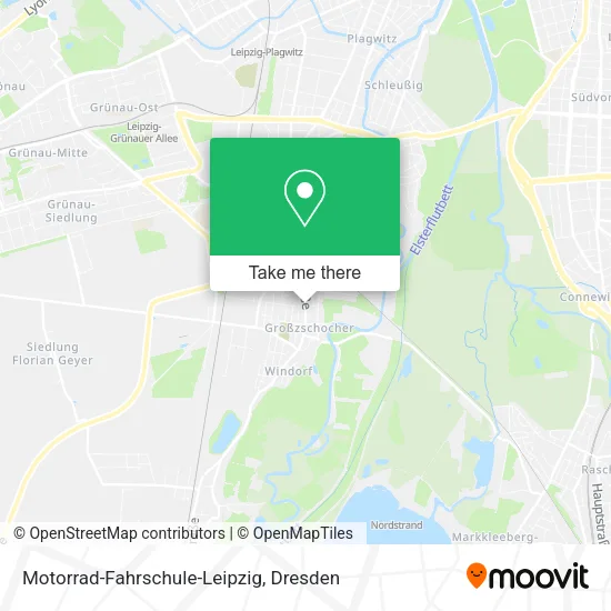 Карта Motorrad-Fahrschule-Leipzig