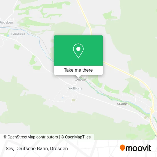 Карта Sev, Deutsche Bahn