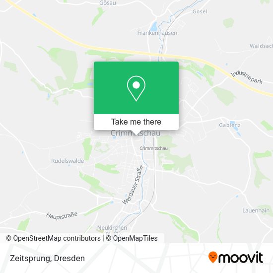 Карта Zeitsprung