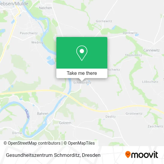 Gesundheitszentrum Schmorditz map