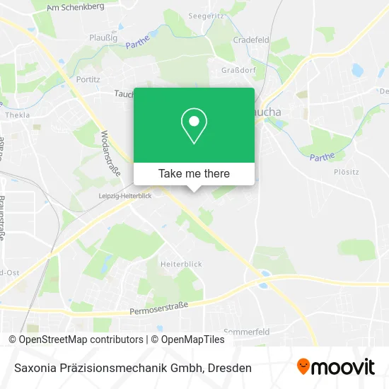Карта Saxonia Präzisionsmechanik Gmbh