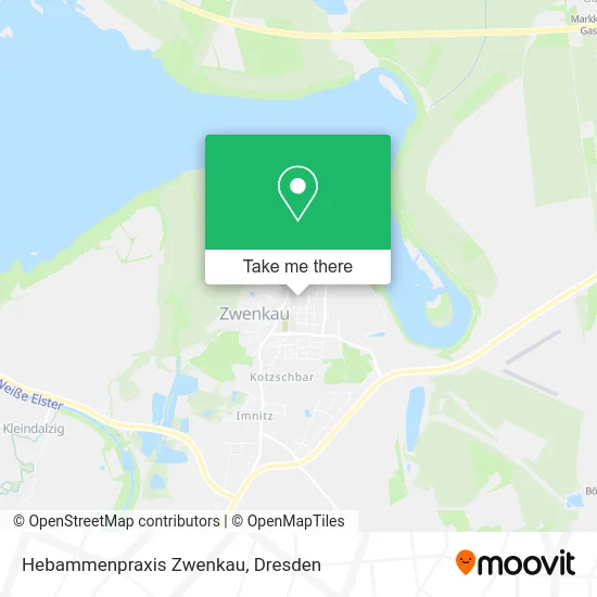 Карта Hebammenpraxis Zwenkau