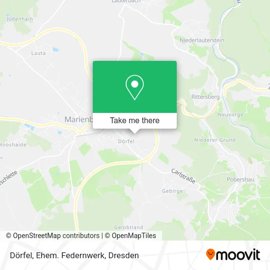 Карта Dörfel, Ehem. Federnwerk