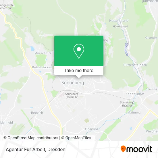 Карта Agentur Für Arbeit