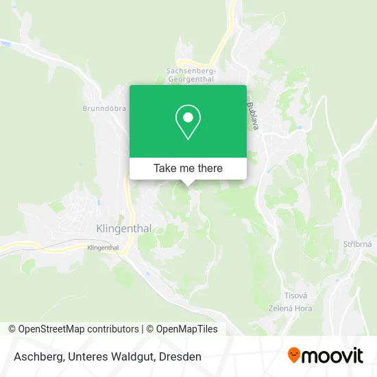 Карта Aschberg, Unteres Waldgut
