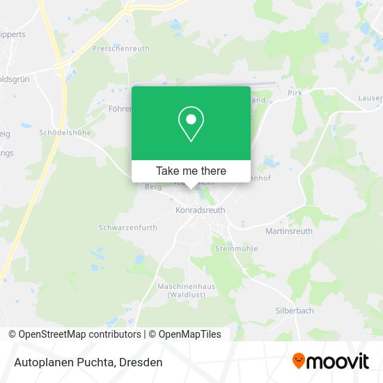 Карта Autoplanen Puchta