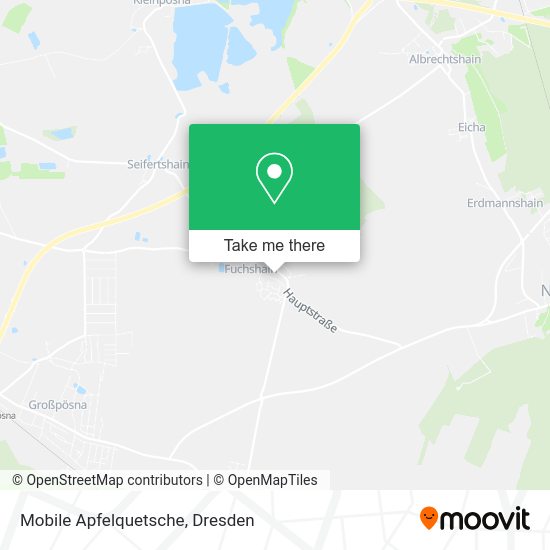 Карта Mobile Apfelquetsche