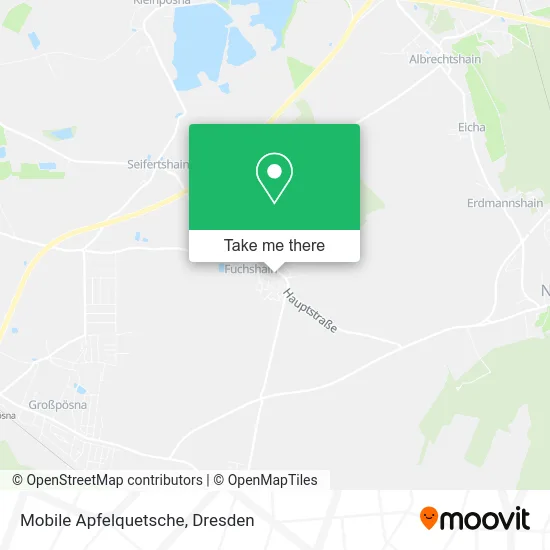Карта Mobile Apfelquetsche