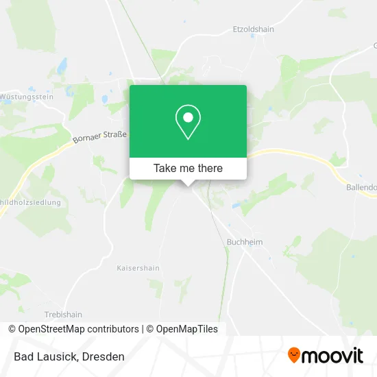 Карта Bad Lausick